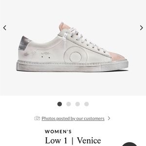 Oliver Cabell Italian Leather Sneakers (Low 1 Venice) - US Size 9/9.5 Women’s